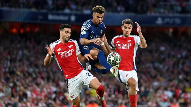 Arsenal y PSG se miden en Londres.
