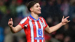 Julián Álvarez es el único jugador del plantel del Atlético de Madrid que disputó todos los partidos de la temporada.