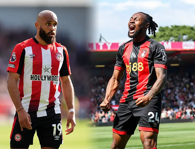 Mbeumo (izq) y Semenyo (der) otros dos jugadores que destacaron en esta Premier League.