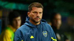 Mariano Herrón, entrenador interino de Boca.