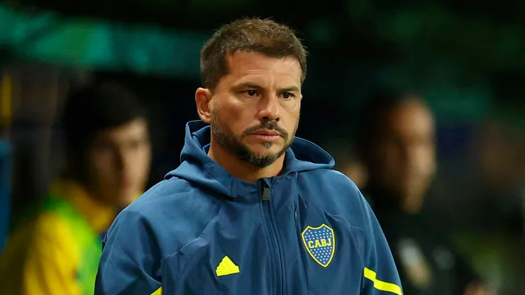 Mariano Herrón, entrenador interino de Boca.