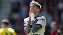 Alejandro Garnacho quiere llevar al Manchester United a la final de la Europa League.