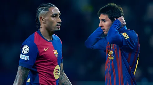 Superó a Lionel Messi: el nuevo récord de Raphinha en Barcelona por la Champions League