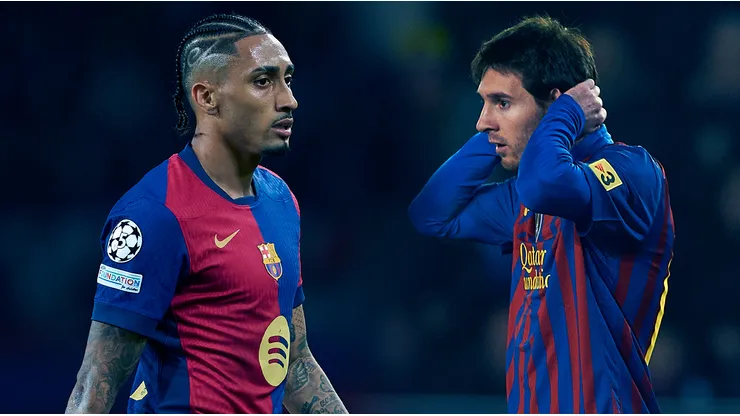 Superó a Lionel Messi: el nuevo récord de Raphinha en Barcelona por la Champions League