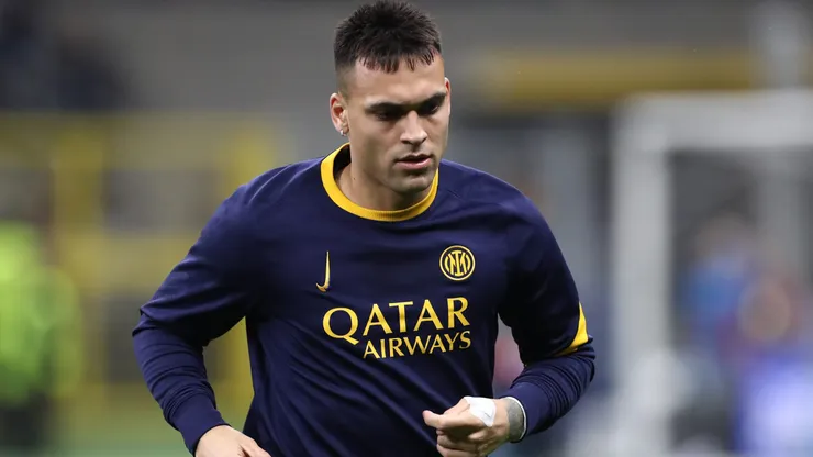 Lautaro Martínez padece de una distensión en el muslo, lesión que lo dejaría afuera de la vuelta con el Barcelona.