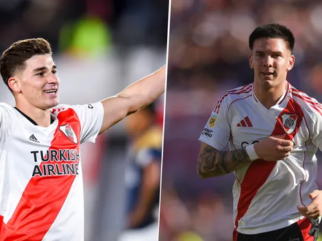 La foto de Mastantuono con Julián Álvarez que ilusiona al Atlético de Madrid