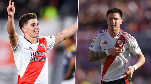 El Atlético de Madrid se ilusiona con Franco Mastantuono al ver una foto en la que aparece junto a Julián Álvarez.