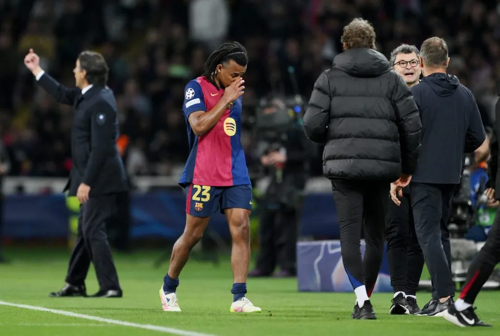 Jules Koundé se perderá la revancha contra Inter. (David Ramos/Getty Images)