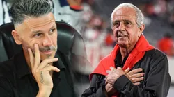 Demichelis cruzó a D'Onofrio tras las duras críticas por su paso como DT de River