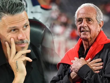 Demichelis cruzó a D'Onofrio tras las duras críticas por su paso como DT de River