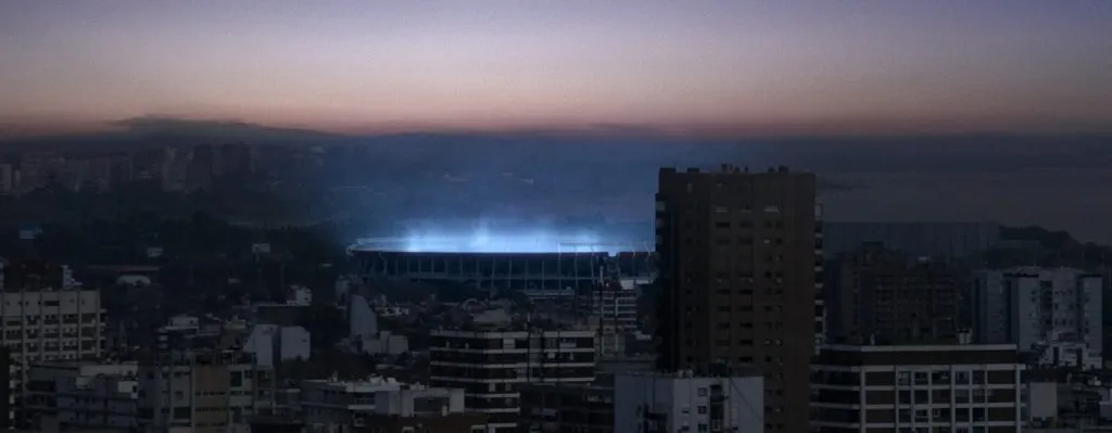 El Monumental en la serie. (Foto: Netflix).
