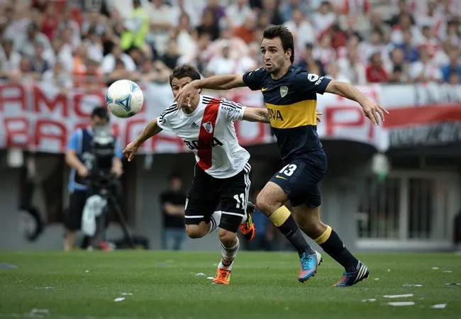Albín fue titular en el Superclásico del Torneo Inicial 2012 y jugó los 90 minutos.