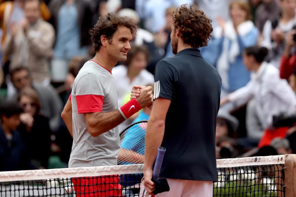 Gulbis derrotó a Federer en Roland Garros 2014. (Foto: Getty).