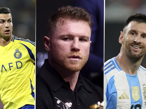 Canelo Álvarez se sumó a la polémica y eligió entre Messi y Cristiano Ronaldo