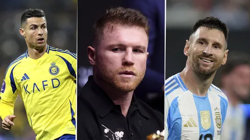 Canelo Álvarez se sumó a la polémica y eligió entre Messi y Cristiano Ronaldo