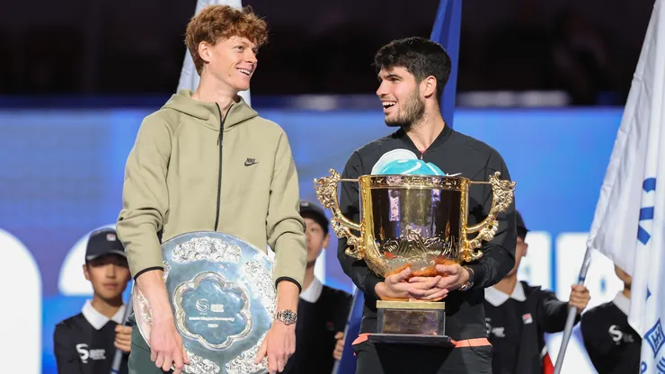 Jannik Sinner y Carlos Alcaraz