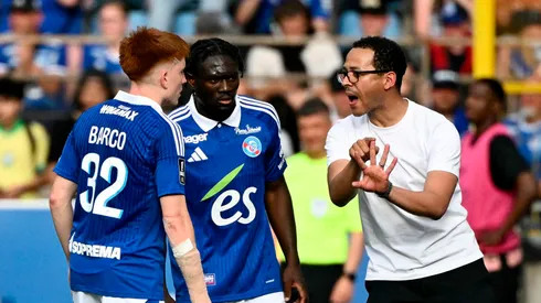 La loca reacción de Valentín Barco en el triunfo ante PSG que puso al Racing de Estrasburgo a soñar con la Champions League