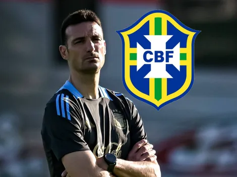 Ante el ''no'' de Ancelotti, en Brasil plantean ir por Scaloni