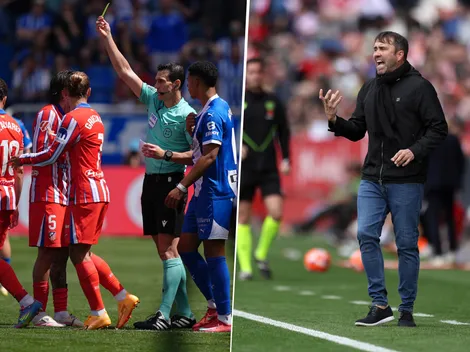 Coudet sobre la expulsión de Julián Álvarez: ''Las jugadas de VAR no nos están favoreciendo''