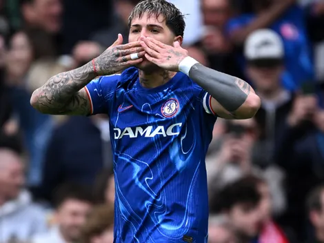 Enzo Fernández marcó un gol en la victoria de Chelsea ante Liverpool