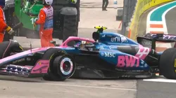 Jack Doohan, afuera del GP de Miami.