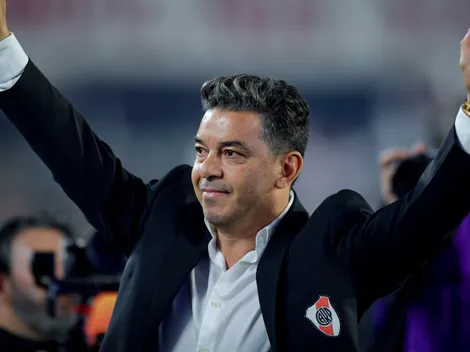 Gallardo, feliz por el rendimiento de Nacho Fernández tras la goleada de River: "Aprovechó sus minutos"