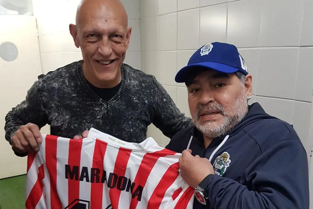 Dertycia y Diego, la última vez. Foto Archivo Dertycia.