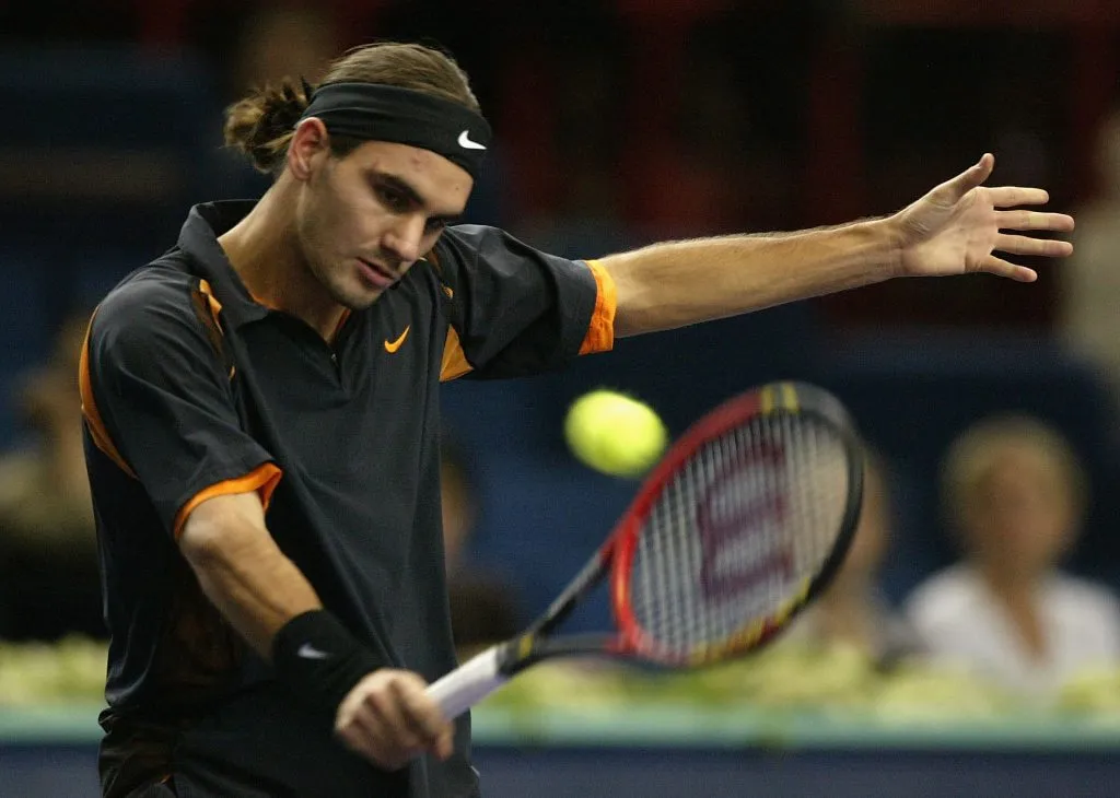 Federer en 2002. (Foto: Getty).