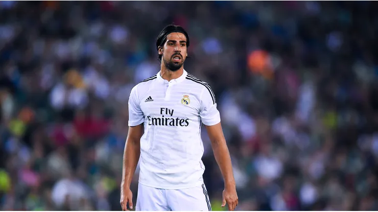 Sami Khedira durante su etapa en Real Madrid.