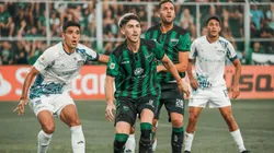 Los jugadores de San Martín de San Juan y Talleres de Córdoba. (CASanMartinSJ)