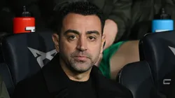 Xavi Hernández, como entrenador de Barcelona.