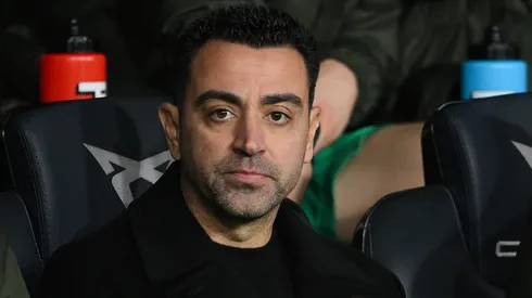 Xavi Hernández, como entrenador de Barcelona.