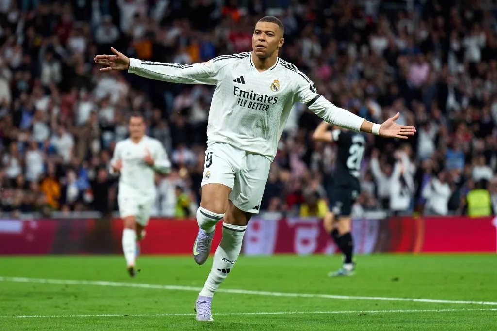 Mbappé lleva anotados 36 goles en su primera temporada en Real Madrid.