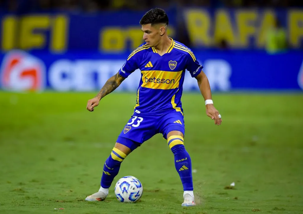 Brian Aguirre no cuenta con minutos en Boca.