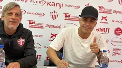 Brian Fernández fue presentado en Talleres de Remedios de Escalada.