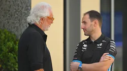 Flavio Briatore y Oliver Oakes.