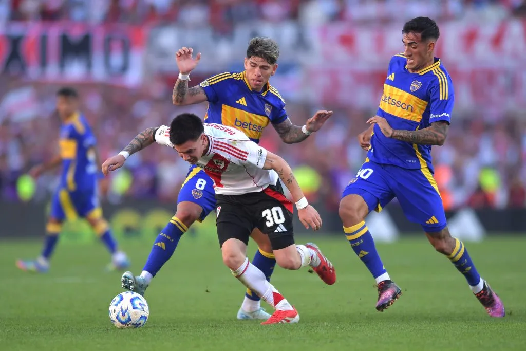 Mastantuono demostró que puede brillar en los grandes escenarios.