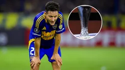 Ander Herrera se muestra atento a la definición de la Semifinal de la Europa League entre Manchester United y Athletic Club de Bilbao.