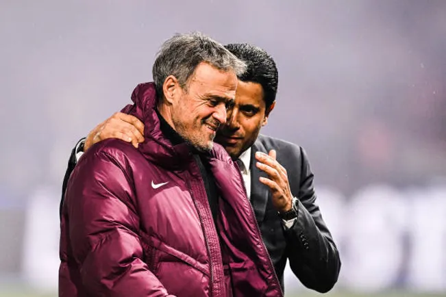 Al-Khelaifi respaldó completamente a Luis Enrique.