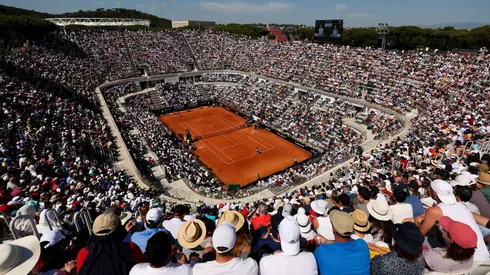 La cancha central del Masters 1000 de Roma, uno de los torneos más importantes del mundo