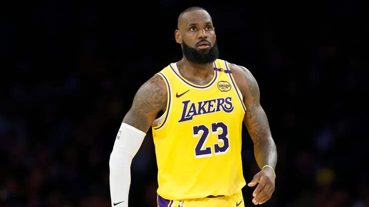 LeBron James, jugador de los Ángeles Lakers.