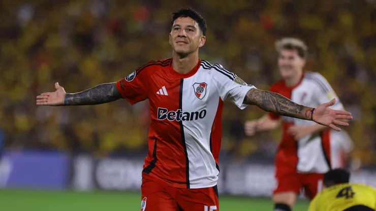 El festejo de Sebastián Driussi.