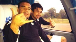 Julio César Manzur y Fabio Caballero