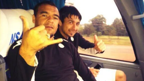 Julio César Manzur y Fabio Caballero