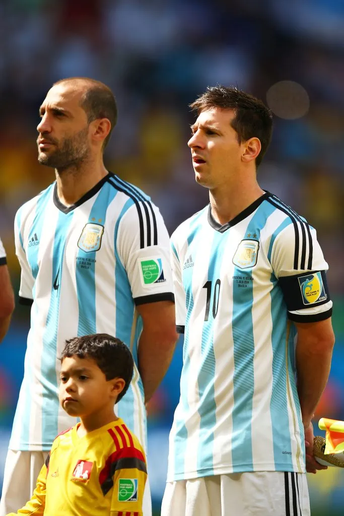 Pablo Zabaleta tuvo el privilegio de coincidir con Messi desde juveniles.
