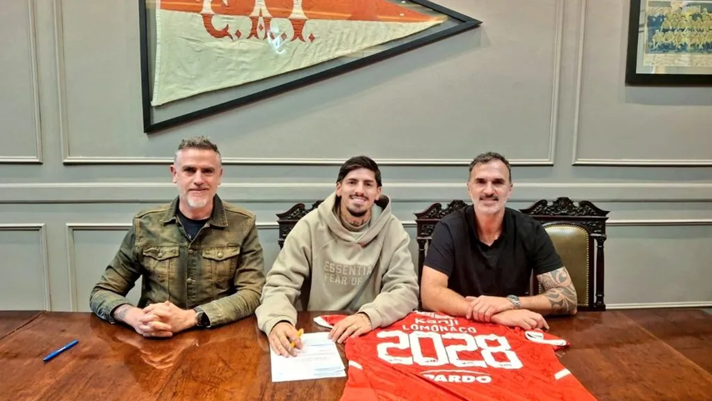 Kevin Lomónaco tuvo una mejora salarial. (Foto: Prensa Independiente)