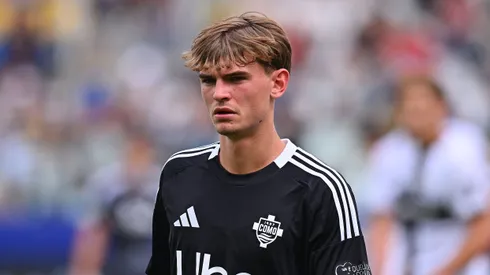 Nico Paz, volante del Como 1907.