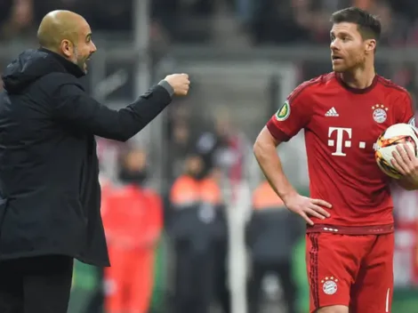 Guardiola se rindió ante Xabi Alonso, en medio de los rumores de su paso a Real Madrid