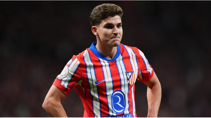 Julián Álvarez, delantero del Atlético de Madrid.
