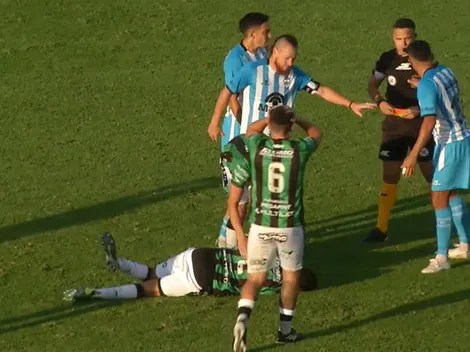 No apto para impresionables: la brutal lesión de un jugador de Nueva Chicago en la Primera Nacional